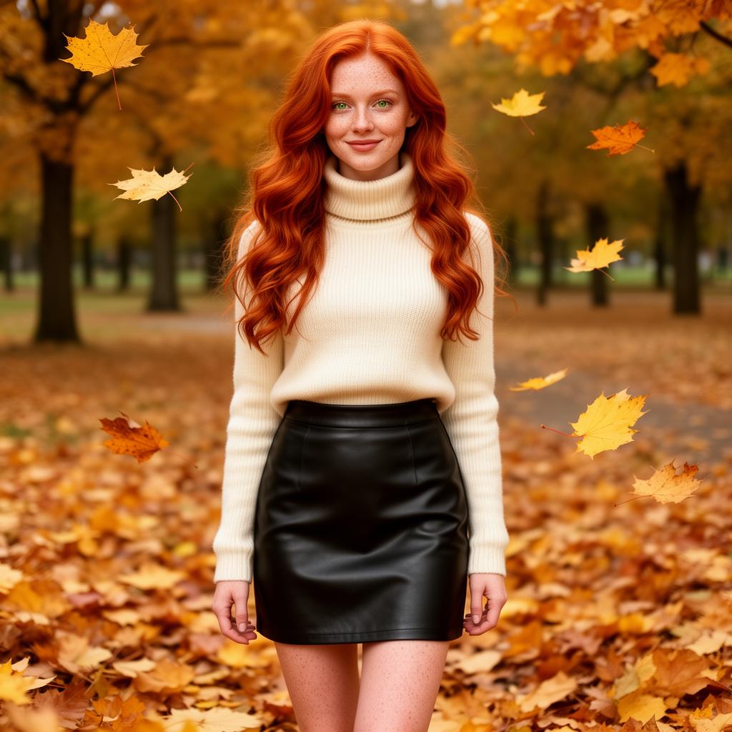 An AI image portrait of a brunette woman with long straight hair and hazel eyes, with a serious expression